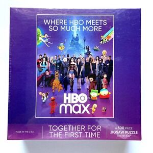 HBO Max Together For the First Time 500 Pcs Jigsaw Puzzle NEW